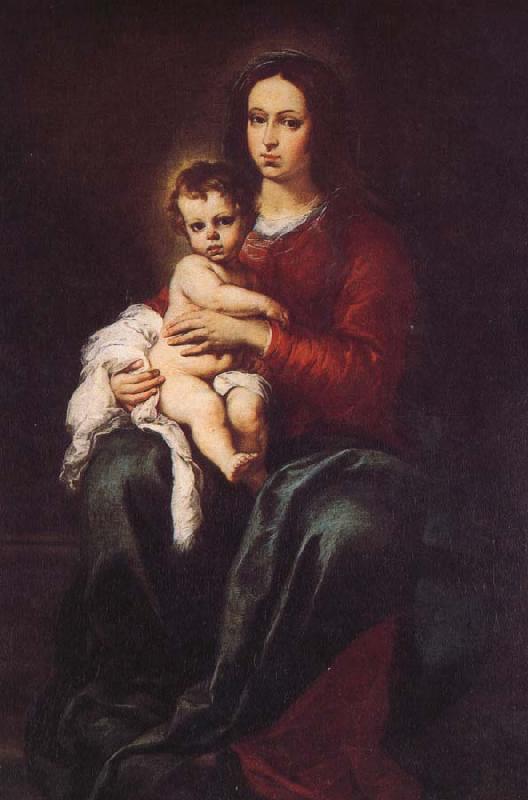 Bartolome Esteban Murillo Virgin and the Son oil painting image